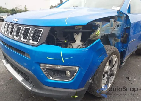 2019 Jeep Compass Limited 4X4 из США, поврежденный, VIN 3C4NJDCB2KT639283
